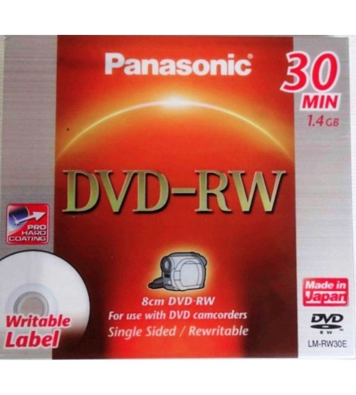 Panasonic DVD-RW  30min